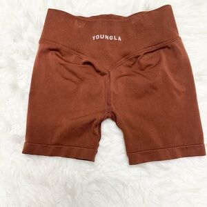 YoungLA Women's Rust Bike Shorts